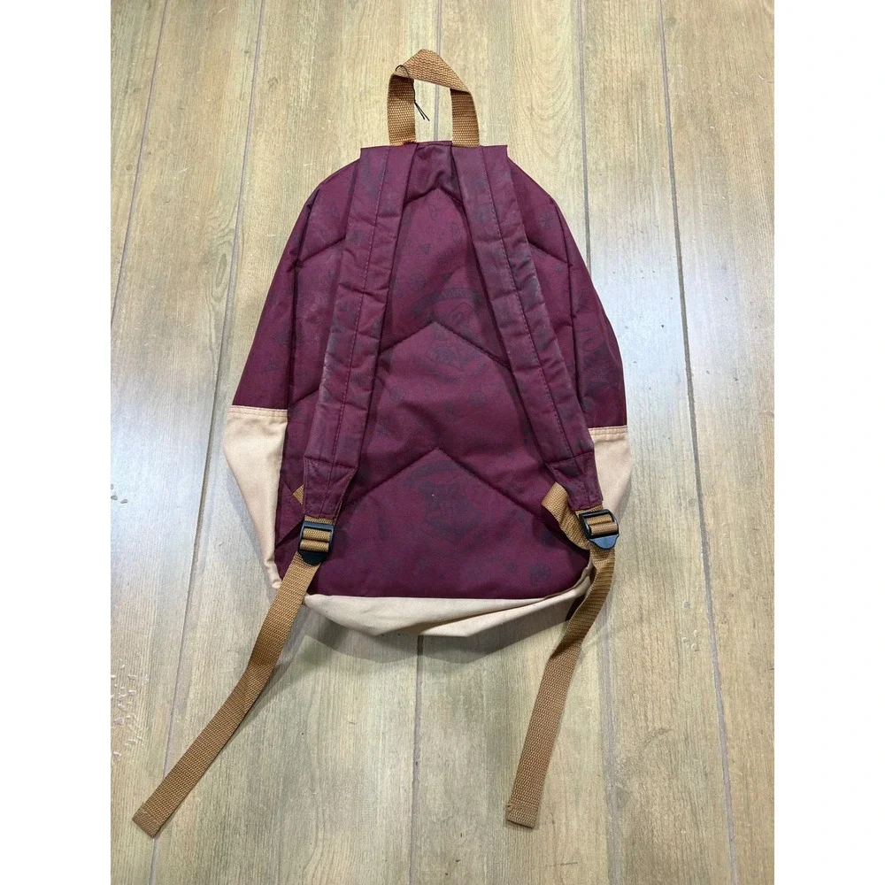 Harry Potter Hogwarts Crest Backpack Paladone Burgundy Tan School Bag